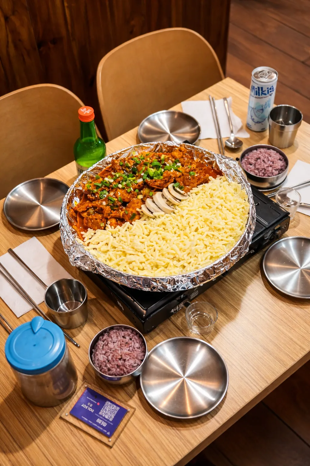 Dolsot - Table coréenne